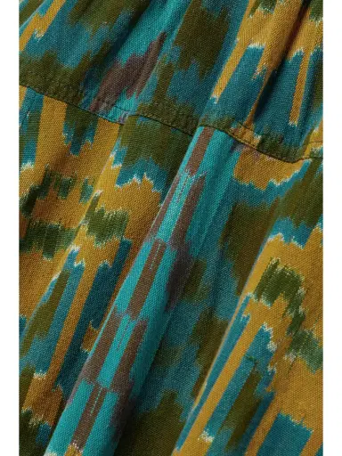 Ulla Johnson Sarika Cutout Printed Cotton-canvas Midi Dress | Thumbnail 5 Ulla Johnson Sarika Cutout Printed Cotton-canvas Midi Dress | Thumbnail 5