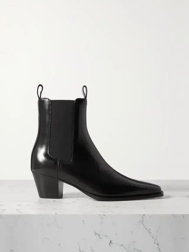 + Net Sustain The City Leather Ankle Boots