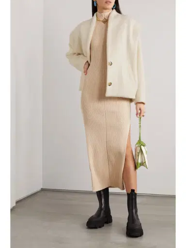 Marant Étoile Drogo Brushed Knitted Jacket | Thumbnail 2 Marant Étoile Drogo Brushed Knitted Jacket | Thumbnail 2