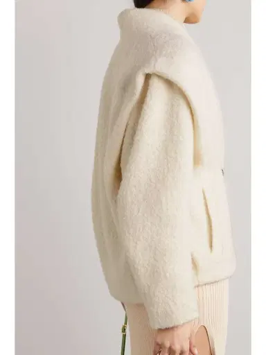 Marant Étoile Drogo Brushed Knitted Jacket | Thumbnail 4 Marant Étoile Drogo Brushed Knitted Jacket | Thumbnail 4