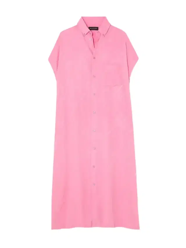 Silk Crepe De Chine-jacquard Maxi Shirt Dress