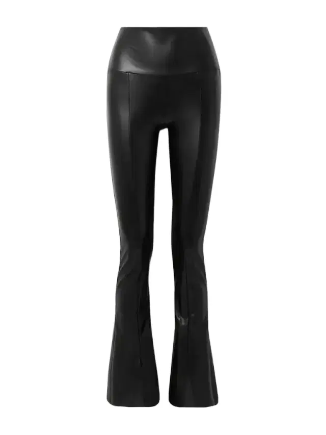 Spat Vegan Material Flared Leggings