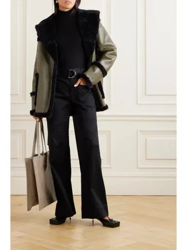 Proenza Schouler White Label Faux Shearling Jacket | Thumbnail 2 Proenza Schouler White Label Faux Shearling Jacket | Thumbnail 2