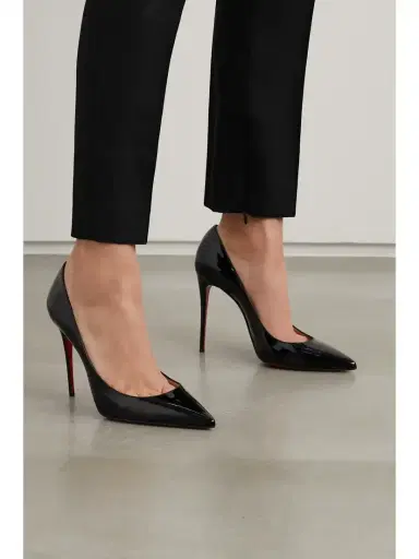 Christian Louboutin Kate 100 Patent-leather Pumps | Thumbnail 2 Christian Louboutin Kate 100 Patent-leather Pumps | Thumbnail 2