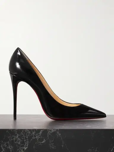 Christian Louboutin Kate 100 Patent-leather Pumps | Thumbnail 1 Christian Louboutin Kate 100 Patent-leather Pumps | Thumbnail 1