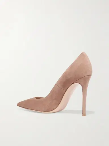 Gianvito Rossi Gianvito 105 Suede Pumps | Thumbnail 3 Gianvito Rossi Gianvito 105 Suede Pumps | Thumbnail 3