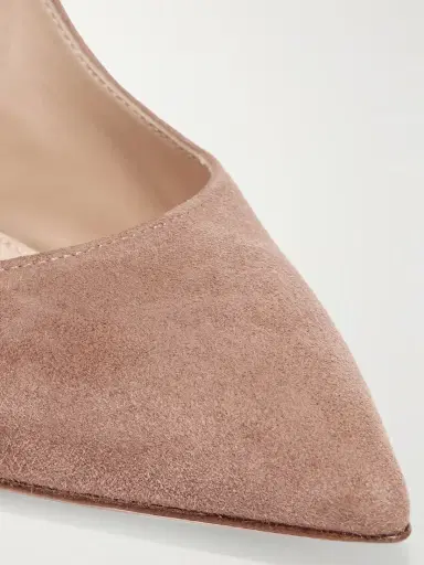 Gianvito Rossi Gianvito 105 Suede Pumps | Thumbnail 4 Gianvito Rossi Gianvito 105 Suede Pumps | Thumbnail 4