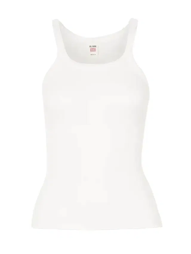 Ribbed Cotton-jersey Tank