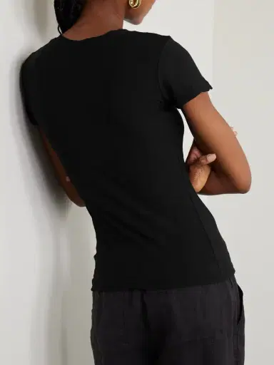 James Perse Casual Slub Cotton-jersey T-shirt | Thumbnail 3 James Perse Casual Slub Cotton-jersey T-shirt | Thumbnail 3