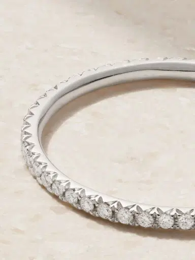 Anita Ko 18-karat White Gold Diamond Eternity Ring | Thumbnail 3