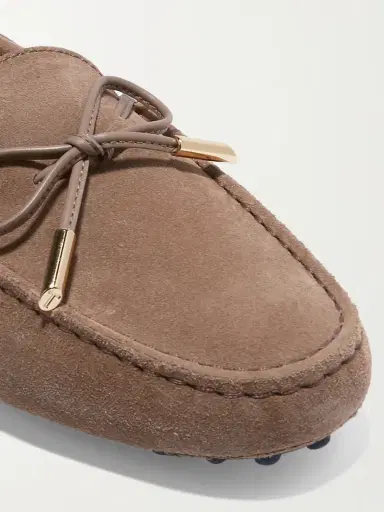 Tod's Gommino Suede Boat Shoes | Thumbnail 4