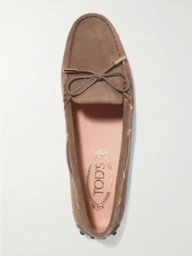 Tod's Gommino Suede Boat Shoes | Thumbnail 5