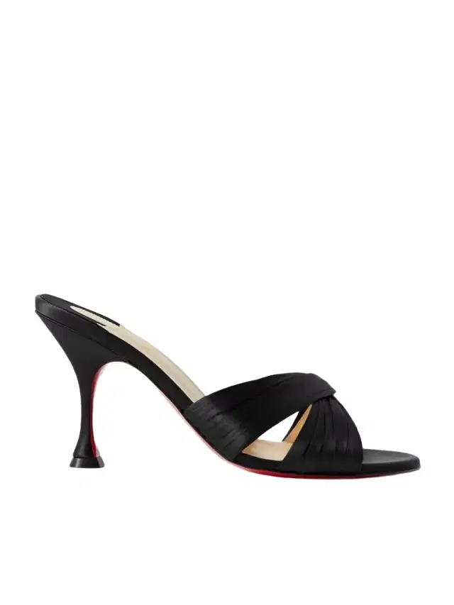 Nicol Is Back 85 Satin Mules