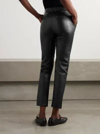 Joseph Coleman Leather Slim-leg Pants | Thumbnail 4 Joseph Coleman Leather Slim-leg Pants | Thumbnail 4