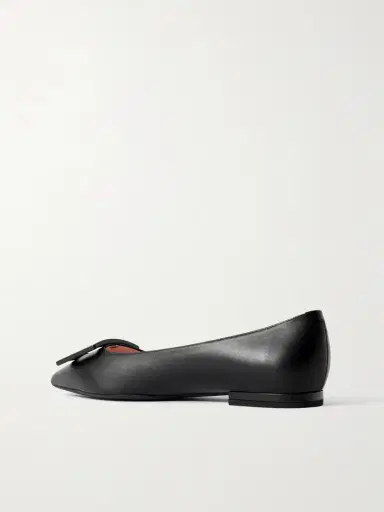 Roger Vivier Gommettine Buckled Leather Ballet Flats | Thumbnail 3 Roger Vivier Gommettine Buckled Leather Ballet Flats | Thumbnail 3
