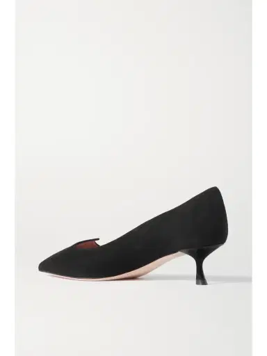 Roger Vivier I Love Vivier 45 Suede Pumps | Thumbnail 3