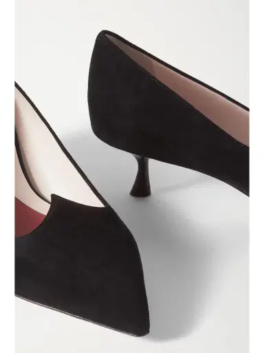 Roger Vivier I Love Vivier 45 Suede Pumps | Thumbnail 4