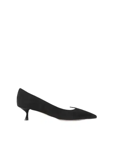Roger Vivier I Love Vivier 45 Suede Pumps | Thumbnail 1