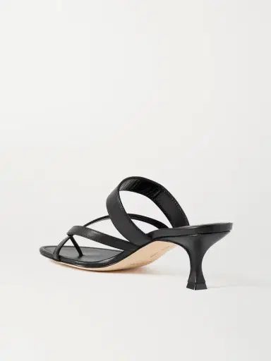 Manolo Blahnik Susa 50 Leather Sandals | Thumbnail 3