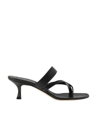 Manolo Blahnik Susa 50 Leather Sandals | Thumbnail 1