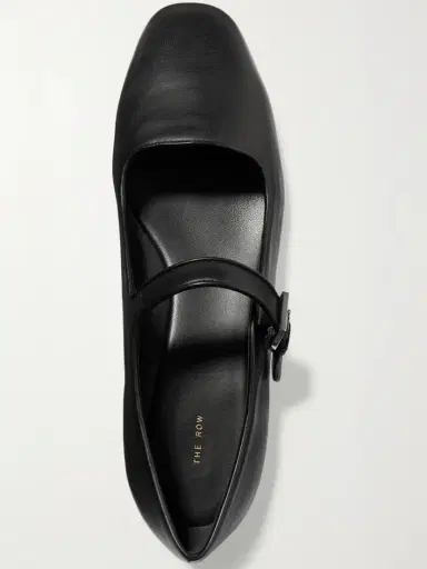 The Row Ava Leather Mary Jane Ballet Flats | Thumbnail 5