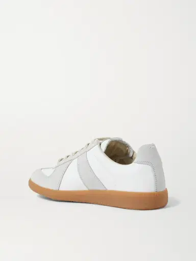 Maison Margiela Replica Leather And Suede Sneakers | Thumbnail 3 Maison Margiela Replica Leather And Suede Sneakers | Thumbnail 3