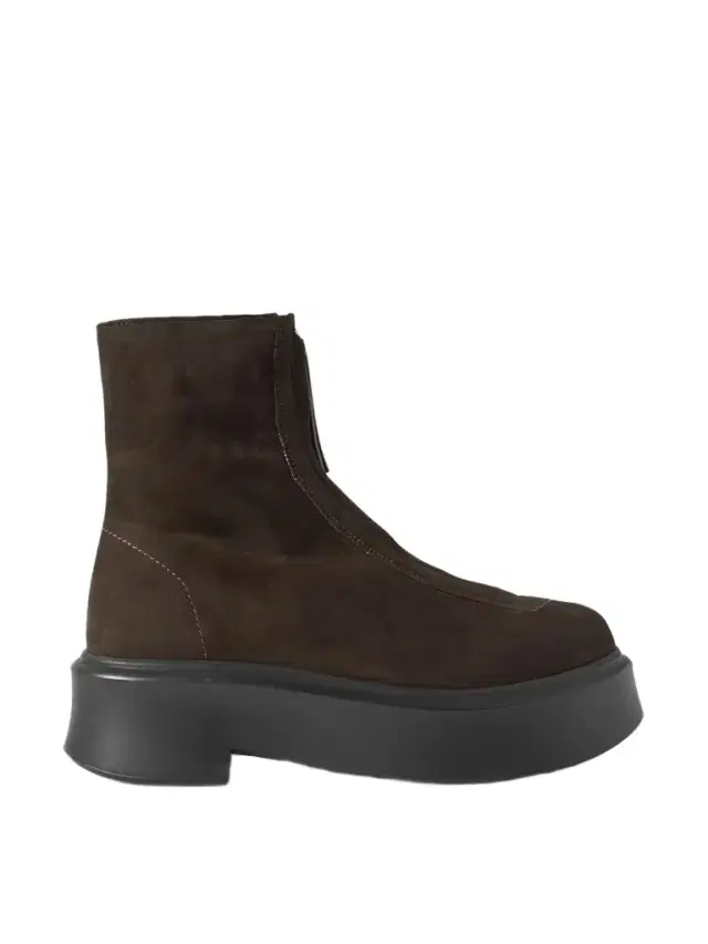 Nobilis Suede Platform Ankle Boots