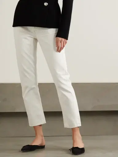Manolo Blahnik Ballerimu Bow-detailed Suede Slip-ons | Thumbnail 2 Manolo Blahnik Ballerimu Bow-detailed Suede Slip-ons | Thumbnail 2