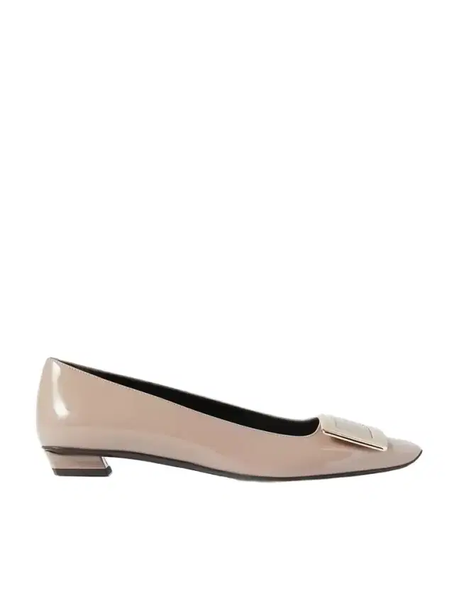 Belle Vivier Patent-leather Ballet Flats