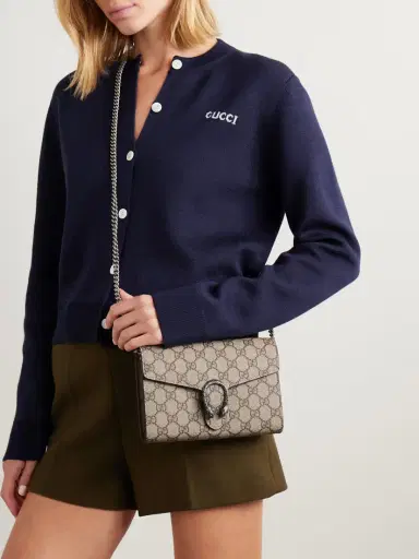 Gucci Dionysus Printed Coated-canvas Shoulder Bag | Thumbnail 6 Gucci Dionysus Printed Coated-canvas Shoulder Bag | Thumbnail 6