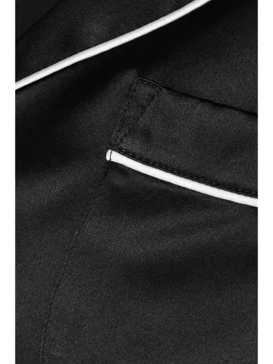 Olivia von Halle Coco Silk-satin Pajama Set | Thumbnail 4 Olivia von Halle Coco Silk-satin Pajama Set | Thumbnail 4