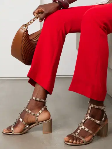 Valentino Garavani Rockstud 60 Leather Sandals | Thumbnail 2 Valentino Garavani Rockstud 60 Leather Sandals | Thumbnail 2