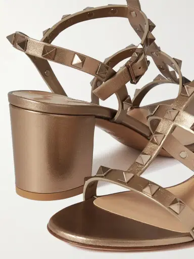 Valentino Garavani Rockstud 60 Leather Sandals | Thumbnail 4 Valentino Garavani Rockstud 60 Leather Sandals | Thumbnail 4