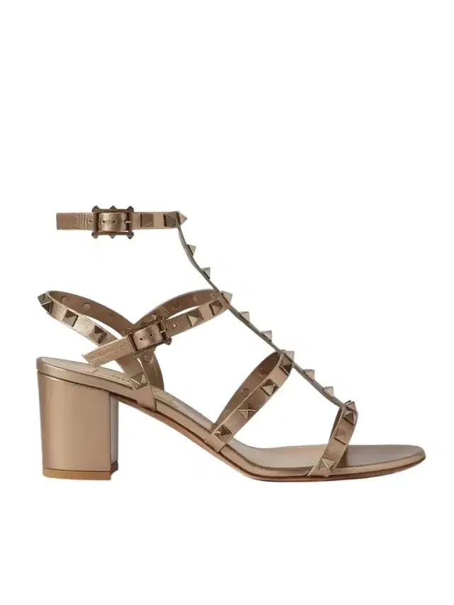 Rockstud 60 Leather Sandals