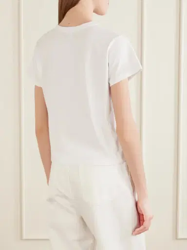 LESET Margo Cotton-jersey T-shirt | Thumbnail 3