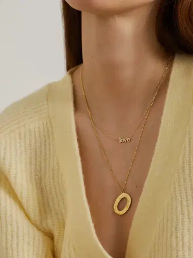 Jennifer Meyer Initial 18-karat Gold Necklace | Thumbnail 5 Jennifer Meyer Initial 18-karat Gold Necklace | Thumbnail 5