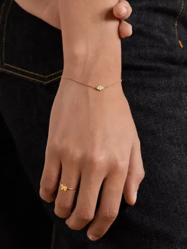 Jennifer Meyer Mini Clover 18-karat Gold Ring | Thumbnail 2 Jennifer Meyer Mini Clover 18-karat Gold Ring | Thumbnail 2