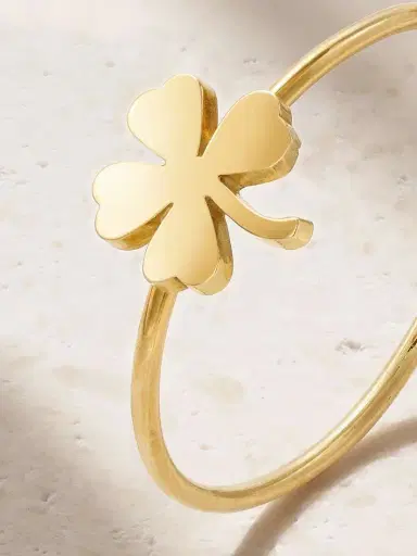 Jennifer Meyer Mini Clover 18-karat Gold Ring | Thumbnail 4 Jennifer Meyer Mini Clover 18-karat Gold Ring | Thumbnail 4