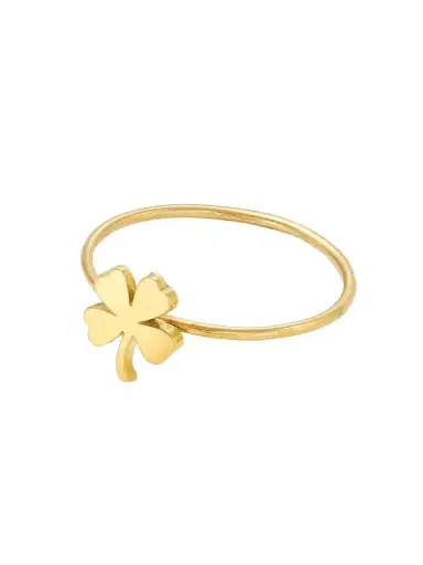 Jennifer Meyer Mini Clover 18-karat Gold Ring | Thumbnail 1 Jennifer Meyer Mini Clover 18-karat Gold Ring | Thumbnail 1