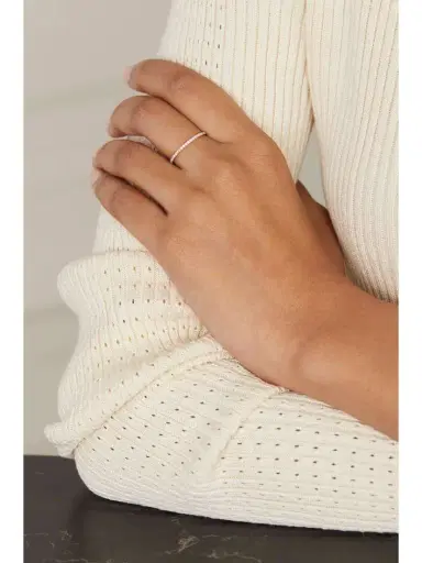 Anita Ko Eternity 18-karat Rose Gold Diamond Ring | Thumbnail 4