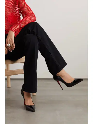 Christian Louboutin Hot Chick 100 Patent-leather Pumps | Thumbnail 2 Christian Louboutin Hot Chick 100 Patent-leather Pumps | Thumbnail 2