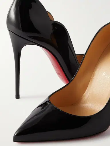 Christian Louboutin Hot Chick 100 Patent-leather Pumps | Thumbnail 4 Christian Louboutin Hot Chick 100 Patent-leather Pumps | Thumbnail 4