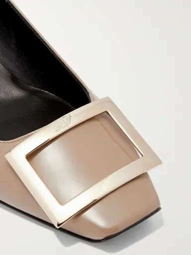 Roger Vivier Belle Vivier Trompette 45 Patent-leather Pumps | Thumbnail 4 Roger Vivier Belle Vivier Trompette 45 Patent-leather Pumps | Thumbnail 4