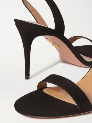 Aquazzura So Nude 85 Suede Slingback Sandals | Thumbnail 4 Aquazzura So Nude 85 Suede Slingback Sandals | Thumbnail 4