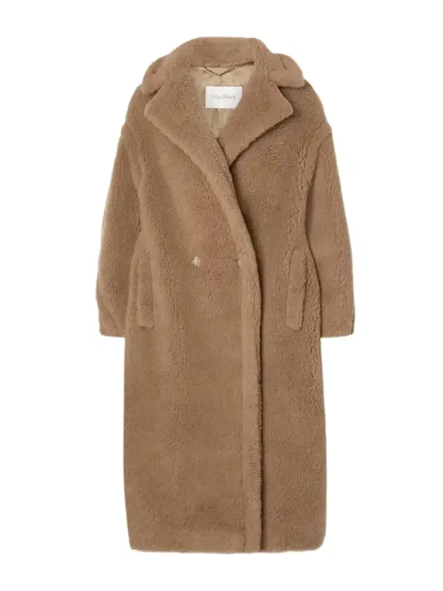 Teddy Bear Icon Oversized Camel Hair And Silk-blend Coat