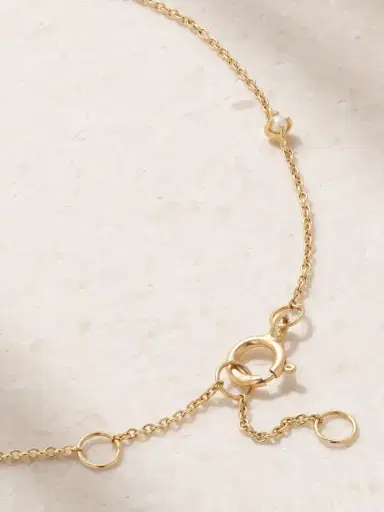 STONE AND STRAND Initial 14-karat Gold Pearl Bracelet | Thumbnail 3 STONE AND STRAND Initial 14-karat Gold Pearl Bracelet | Thumbnail 3