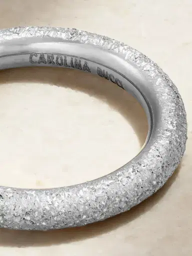 Carolina Bucci Florentine 18-karat White Gold Ring | Thumbnail 3 Carolina Bucci Florentine 18-karat White Gold Ring | Thumbnail 3