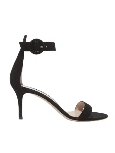 Gianvito Rossi Portofino 70 Suede Sandals | Thumbnail 1 Gianvito Rossi Portofino 70 Suede Sandals | Thumbnail 1