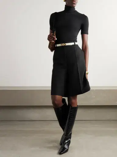 Wolford Aurora Modal-blend Jersey Turtleneck Top | Thumbnail 2
