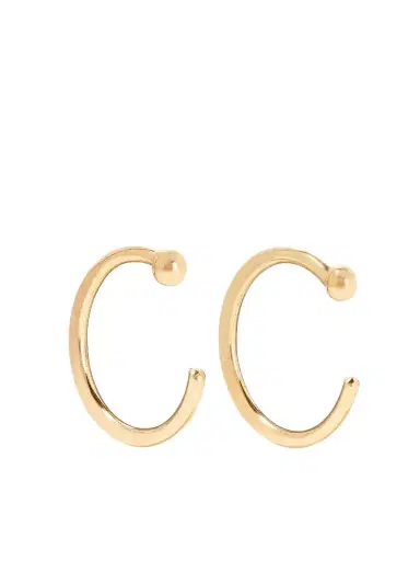 Melissa Joy Manning 14-karat Gold Hoop Earrings | Thumbnail 1 Melissa Joy Manning 14-karat Gold Hoop Earrings | Thumbnail 1